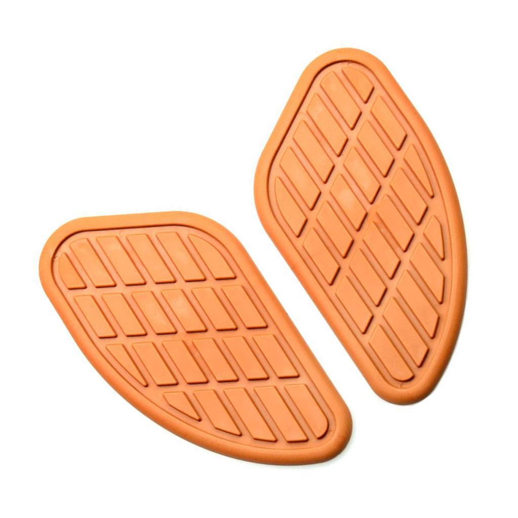 Резиновая накладка на бак мотоцикла, противоскользящая защита, стильные накладки на топливный бак мотоцикла, улучшения для повышения безопасности езды