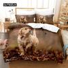 Cute Puppy Bedding Set Duvet Cover Set 3d Bedding Digital Printing Bed Linen Queen Size Bedding Set Fashion Design