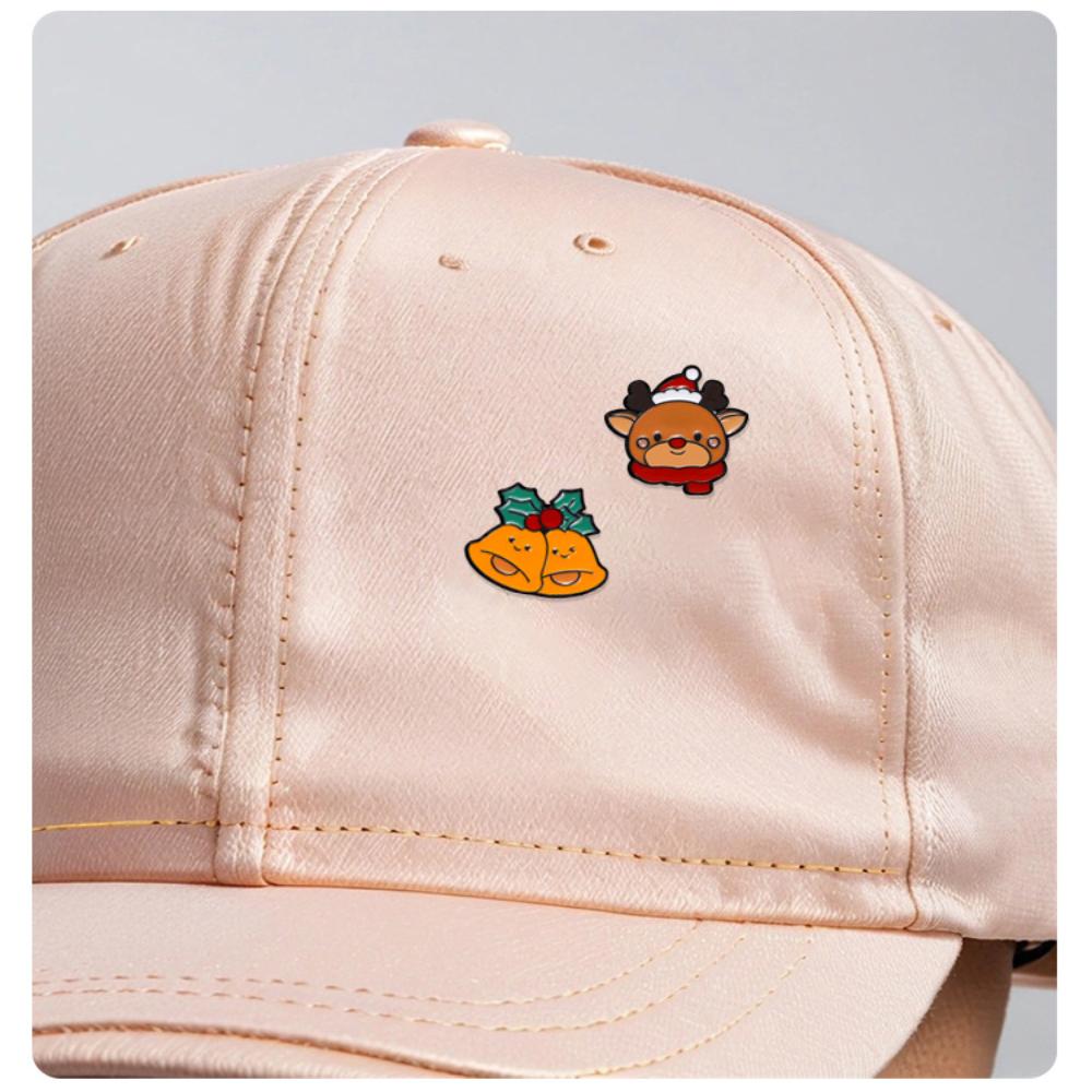 Милая мультяшная эмалевая брошь на Рождество, креативная булавка-значок Санта-Клауса, снеговика, елки на лацкан, аксессуары для рюкзака, одежды, шляпы