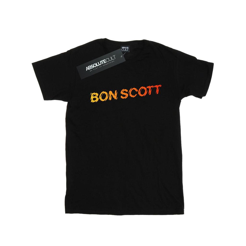 Bon Scott Mens Shattered Logo T-Shirt