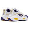 Reebok Кроссовки унисекс Solution Mid White Purple Gold GW4377
