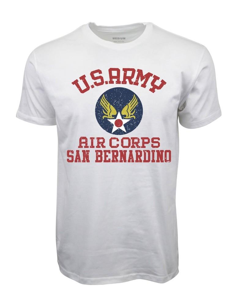 US ARMY Air Corps San Bernardino Vintage T-shirt