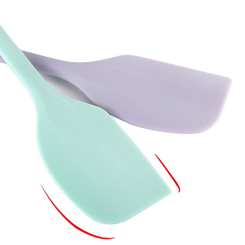 Силиконовая лопатка для крема, термостойкая, антипригарная, идеально подходит для приготовления пищи, выпечки и перемешивания, кухонный инструмент пищевого класса