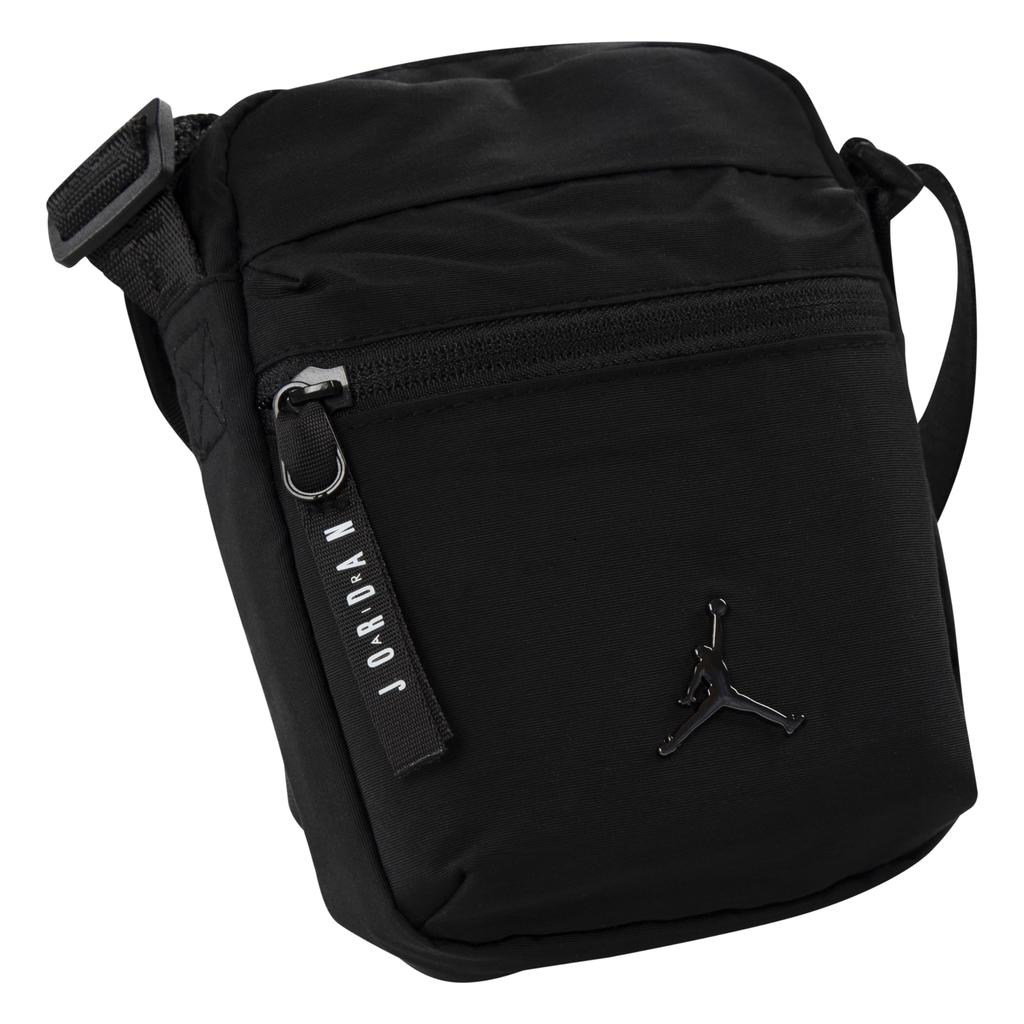 Nike Jordan Shoulder Bag AIRBORNE FESTIVAL BAG 9A0631 (Black/Black)