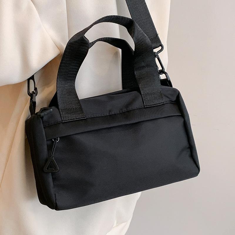 Multi Purpose Small Cloth Bag for Girls with One Shoulder Crossbody Portable Casual Nylon Cloth Bag