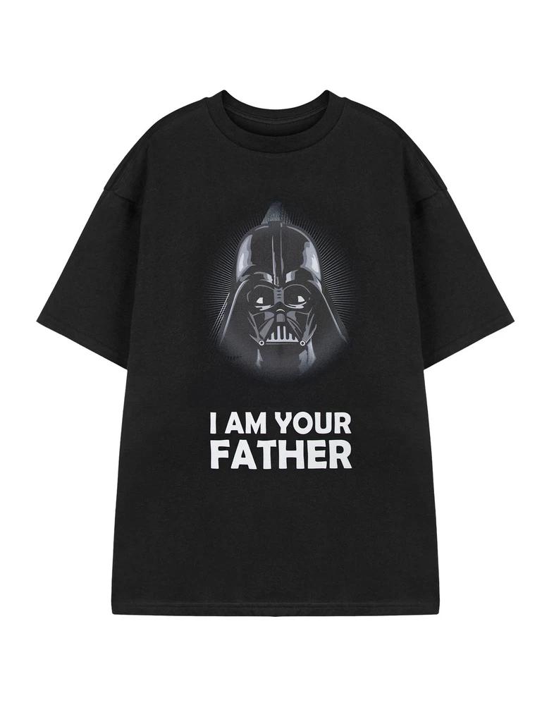 Star wars short sleeved tshirt unisexs black official merch