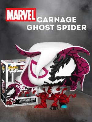 Карнаж фигурка Carnage Ghost Spider Женщина-паук Funko Pop Фанко Поп Марвел Marvel 10 см игрушка #1435