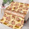Capybara Custom Blanket: Name Blessing, Open Warm Moe Daily Customized with Exclusive Name Gift for Friends Daughter, Son, Wife