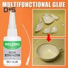 Клей для дерева Высокопрочный сварочный масляный клей Быстросохнущий водостойкий ударопрочный клей для ремонта стекла и искусственной кожи