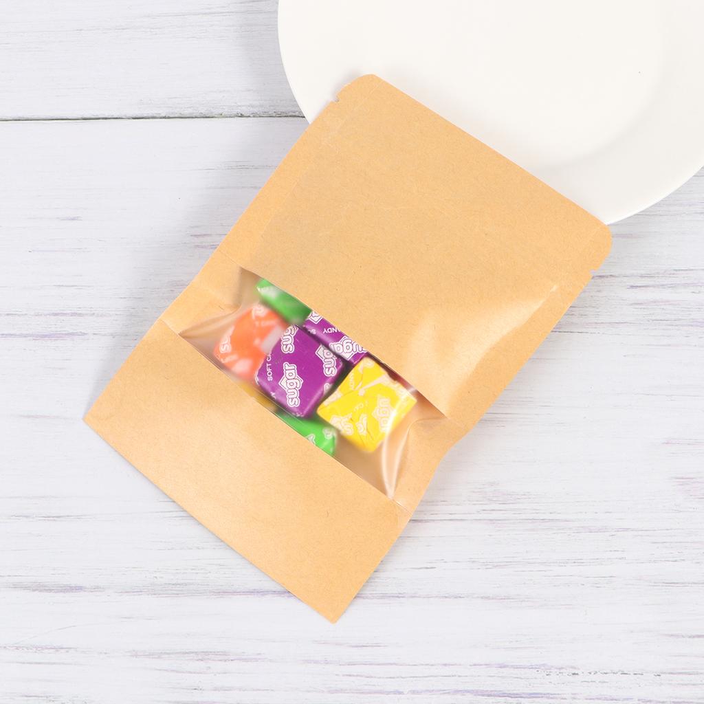 Хранение праздничных сувениров, крафт-пакеты, самоклеящаяся бумага, прозрачное окно, подарок