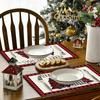 Christmas Placemats Cartoon Party Insulation Dining Table Christmas Atmosphere Placemats