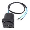 Tilt Trim Motor 3T9 77180 0 Strong Structure Metal Alloy Electrical Outboard Marine Tilt Trim Motor Replacement for