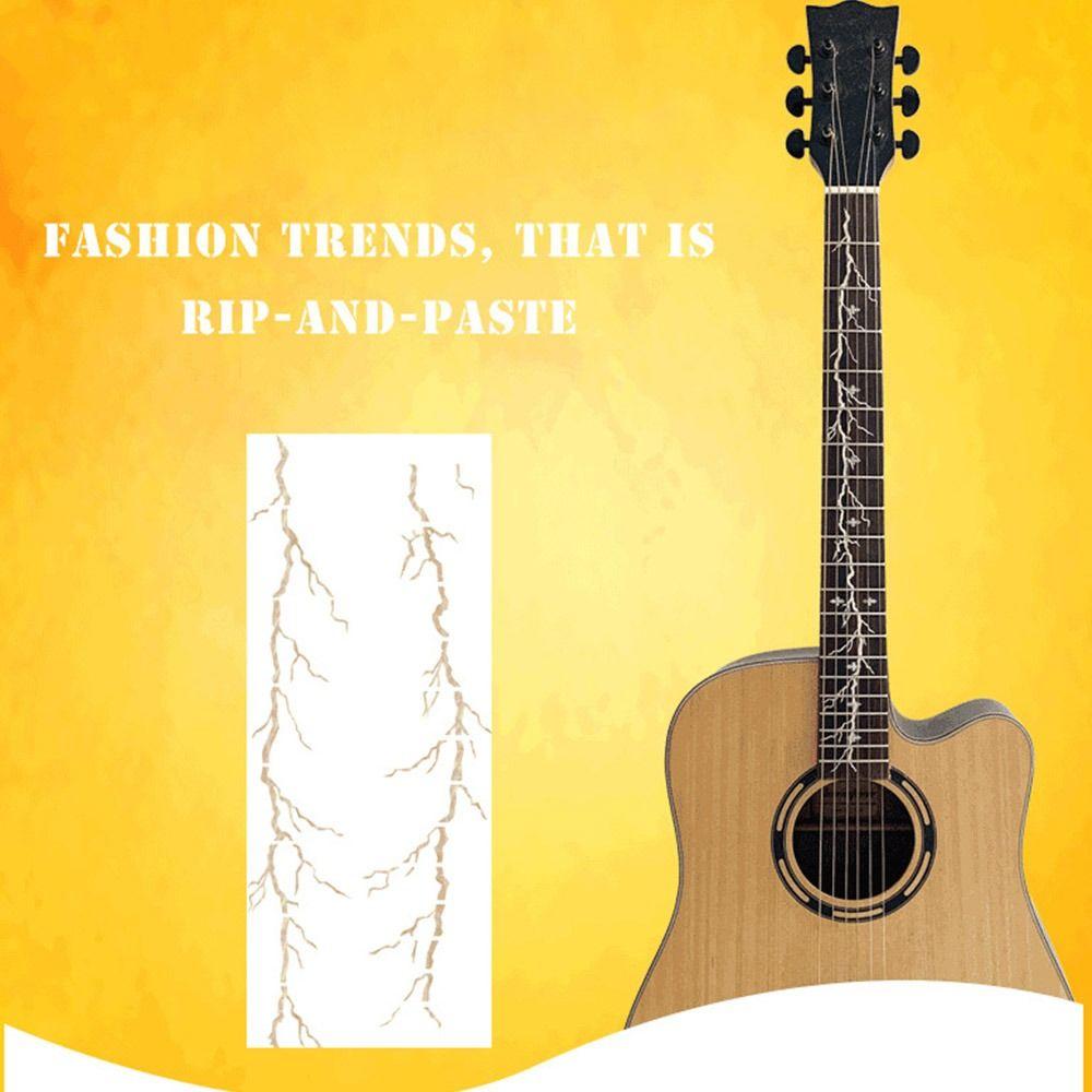 Украшения, аксессуары для гитары, ультратонкие наклейки, наклейка на гриф, инкрустация крестом, наклейки