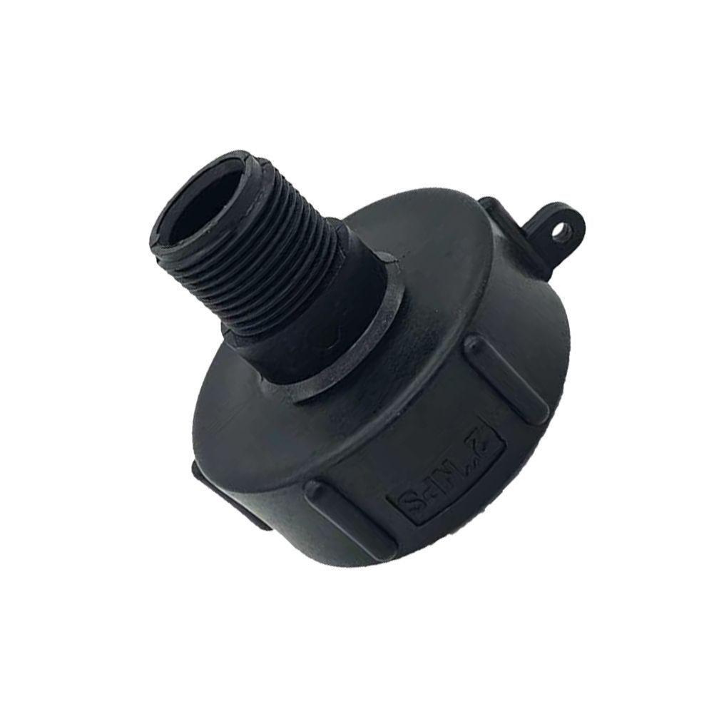 Для садового шланга адаптер дренажный адаптер черный материал HDPE