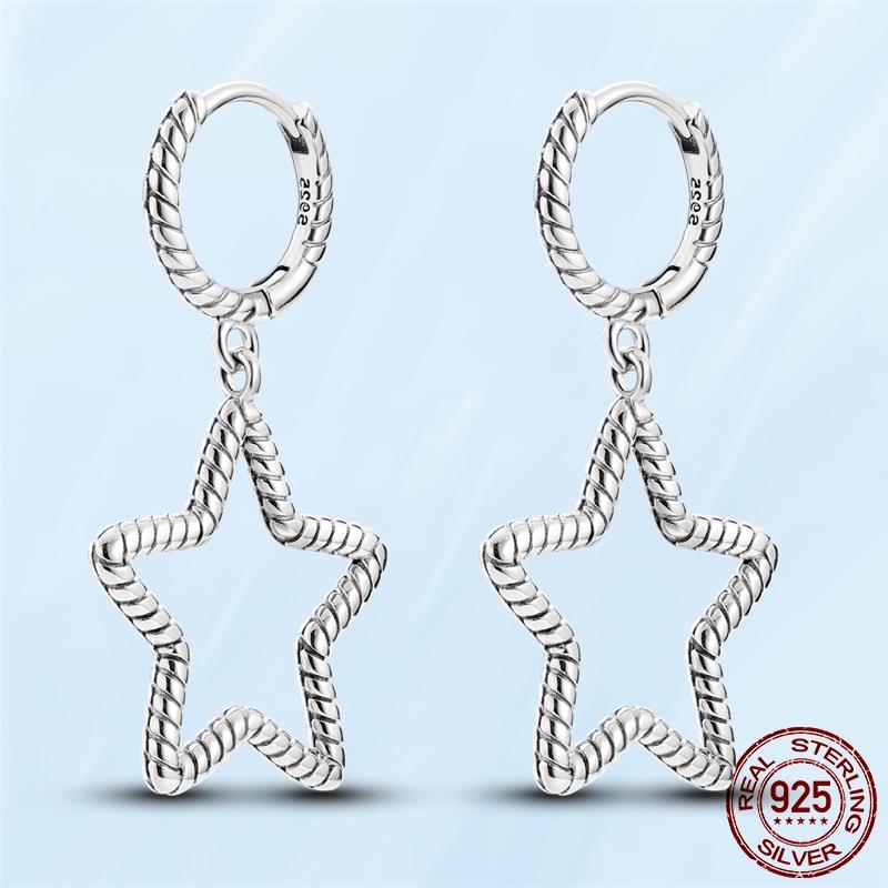 Настоящие оригинальные серьги-гвоздики из стерлингового серебра 925 пробы с цветком маргаритки и перьями в форме сердца, подходят женщинам, модные ювелирные изделия, подарок на помолвку