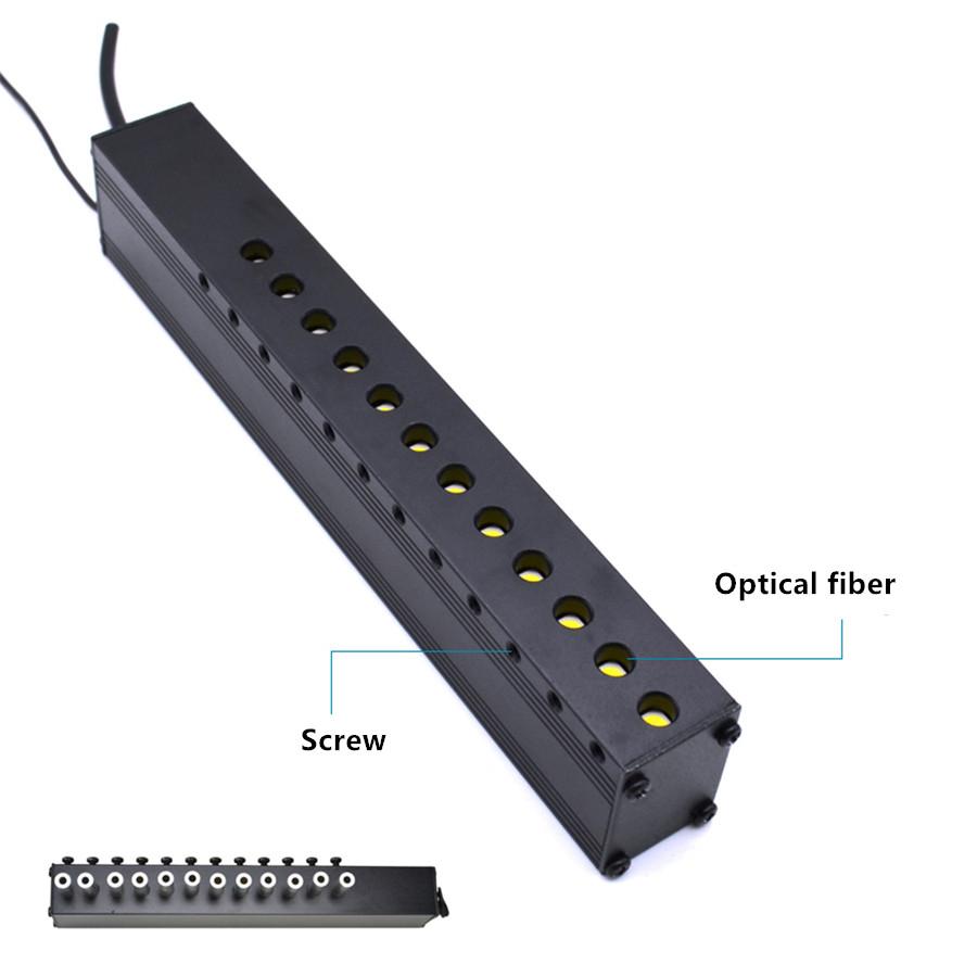 Автомобильный оптоволоконный свет RGBW потолочный звездный свет эффект падающего метеора управление через приложение