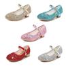 Children's High Heels Sequined Shoes Princess Shoes Flower Girls Shoes
