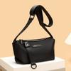 Oxford Cloth Shoulder Bag for Women Luxury Designer Brand Genuine Leather Travel Handbag Hobo Bag City Handbag Black Wallet