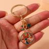 Cute Enamel Cartoon Cat Keychain Animal Keyring Pendant for Car Key Holder Women Girls Handbag Accessories DIY Jewelry Gift