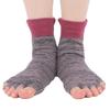 Silk and Made In Loose Elastic Sandal and Yoga Cold SS16 Number Ancient Rice [Ashirakuda-san Socks] Women's Five-Toe Socks, Toeless, Cotton, Toeless,