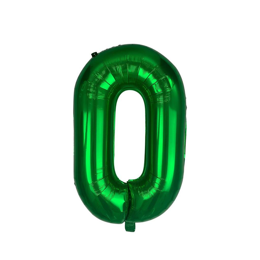 32-Inch US Number Birthday Party Balloons - Individual Aluminum Film