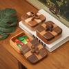 Wooden Gift Box Jewelry Storage Case for Ring Earring Necklace