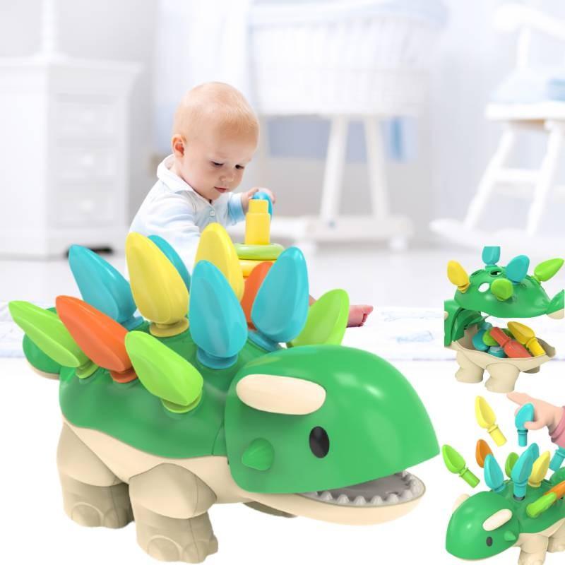 Dinosaur Sensory Fufufa Toys Educational Learning Toys Puzzle Hands On Game