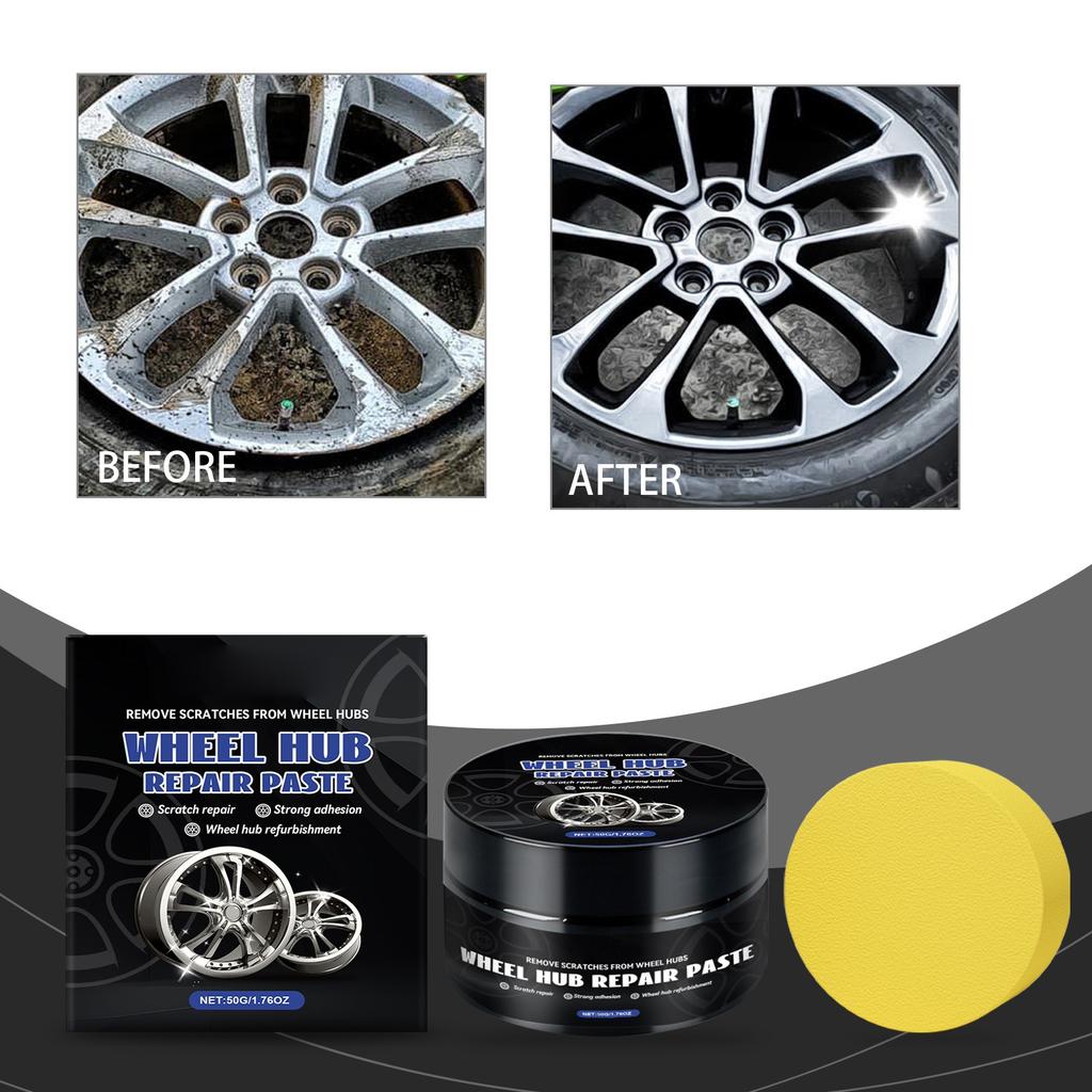 Крем для ухода за колесами автомобиля; Полировальное средство для ухода; Покрывающий агент; Эффективно разлагает стойкую грязь и сохраняет ступицу колеса чистой