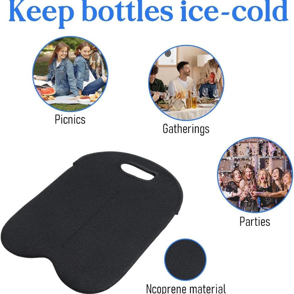 Neoprene double bottle red wine bottle cover portable champagne cover 750ml wine bottle cover YYH2512222