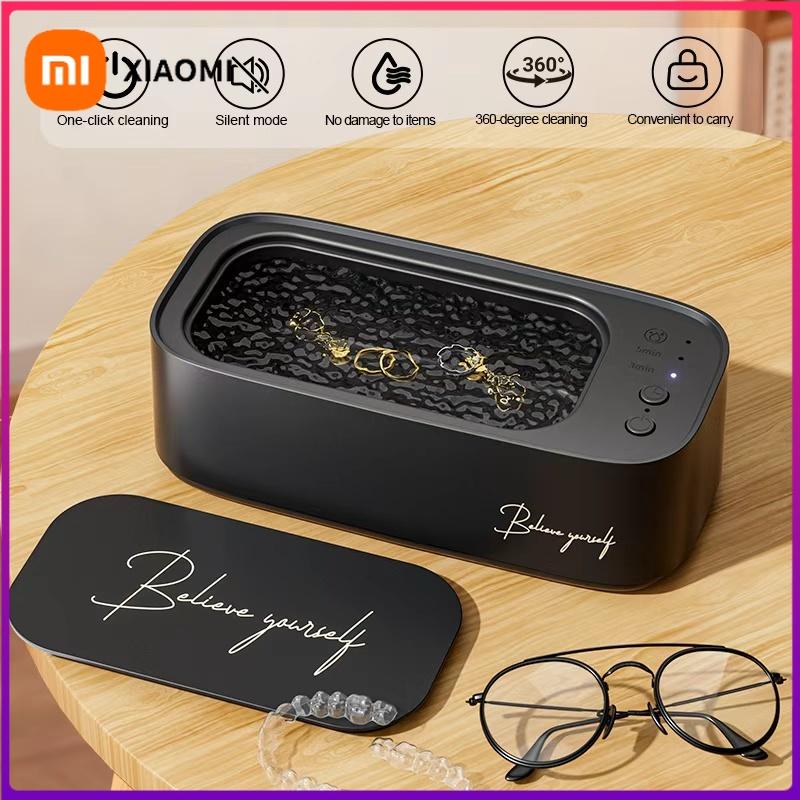 Xiaomi Ультразвуковая чистящая машина Xiaomi с питанием от USB, высокочастотная вибрационная машина, многоцелевой инструмент для чистки ювелирных изделий, часов, очков, браслетов