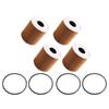 For LAND ROVER FREELANDER LR2 RANGE ROVER EVOQUE DISCOVERY SPORT Compatible 4PCS DIESEL OIL Filters With SEAL LR001247 LR030778