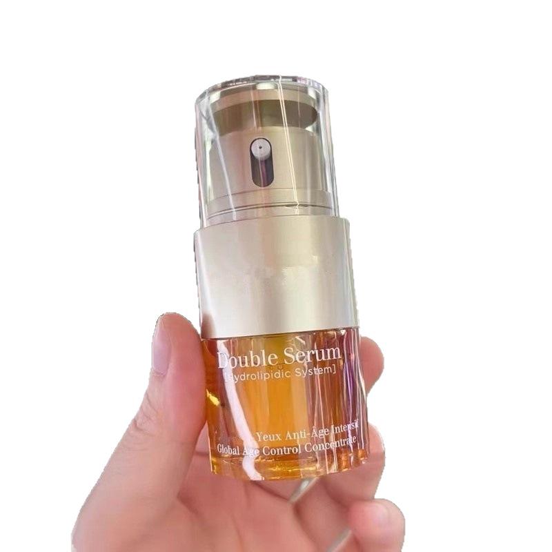 Clarins Двойная сыворотка для глаз 20 мл - Крем 2-в-1 против мелких морщин, морщин, темных кругов и для повышения упругости.