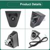 170° AHD 1080P/CVBS Камера переднего вида для Honda XR-V Odyssey Новый Accord Civic CRV Spirior Crosstour Fit