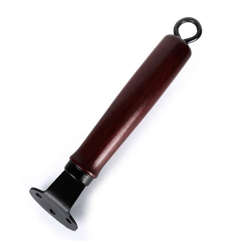 Pot Handle Non-slip Wood Handle Long Replacement Handle with Screw Cookware Accessories for Kitchen Saucepan Frying Pan