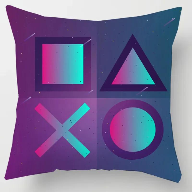 Home Decor TV Game Fan Style Square Pillowcase Cushion Cover Anime New Design Gamer Grip Printed 45x45 Gift for Kids
