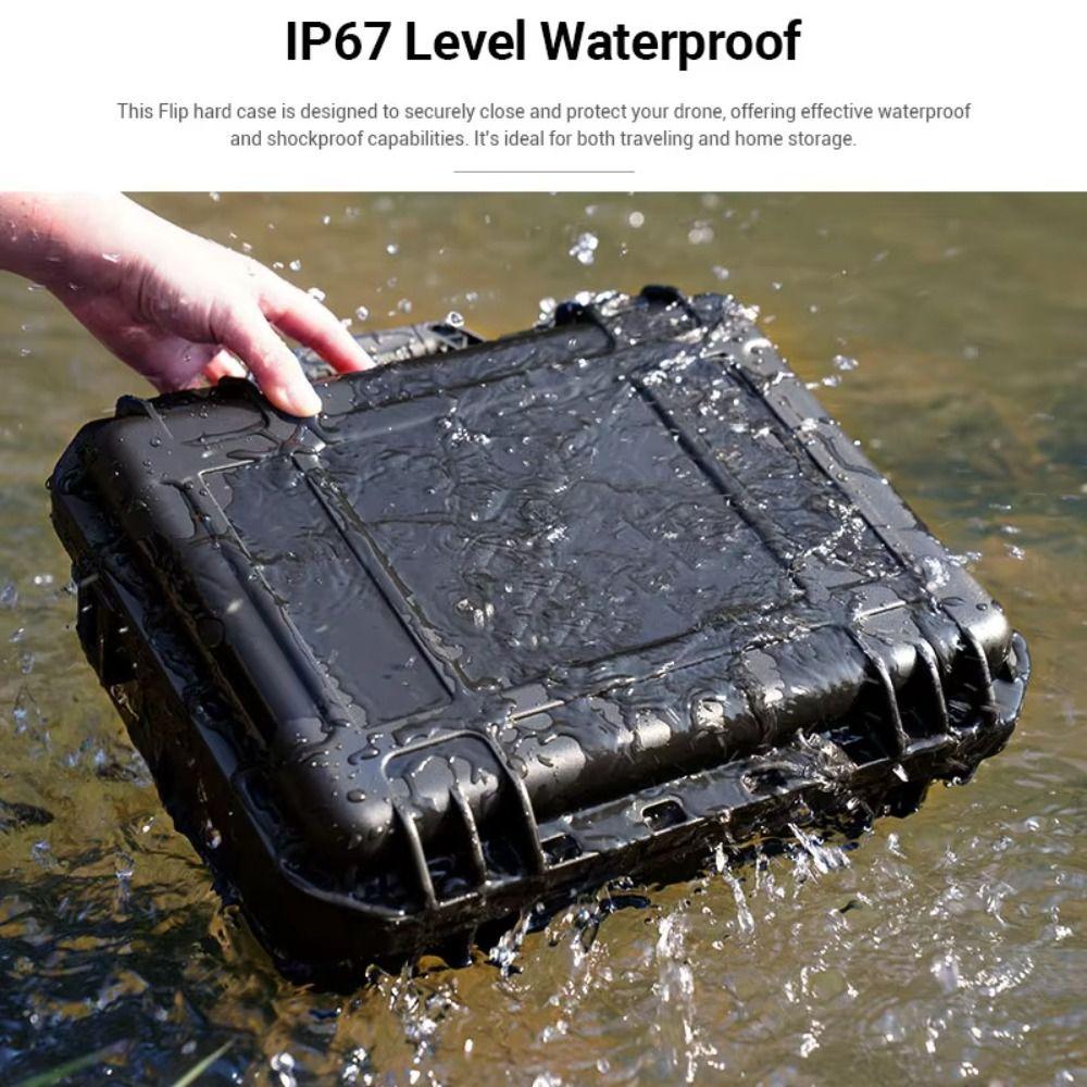 IP67 Waterproof Protective Suitcase Hard Shell Handbag Drone Accessories for DJI Flip Travel