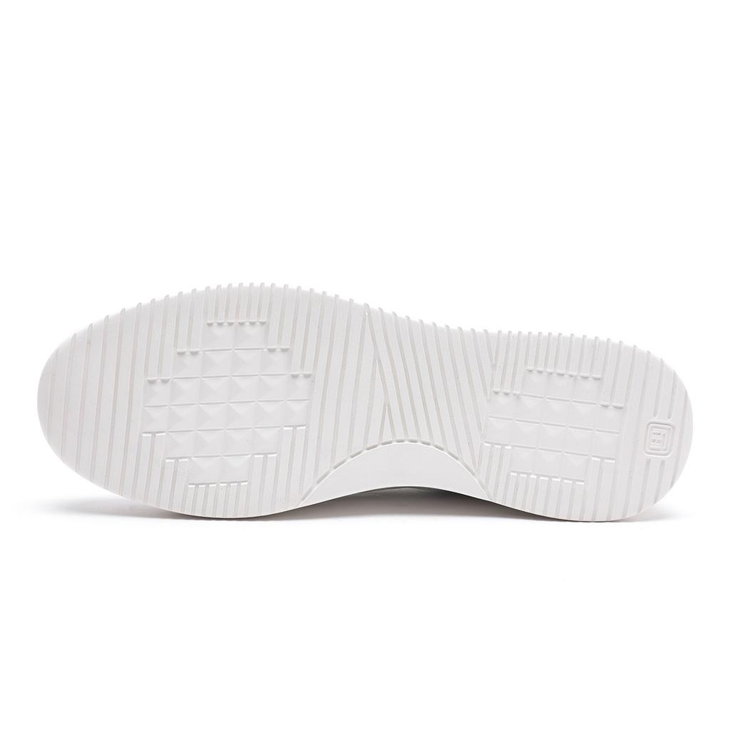 [French men's shoes] Men's top layer cowhide casual fashion board shoes, simple walking shoes, flat white shoes