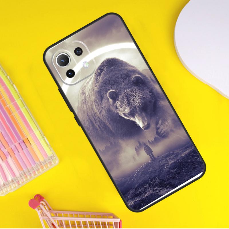 Милый Мультяшный Медведь Чехол Для Xiaomi 14 13 Ultra 11T 12T 13T 14T Pro POCO X7 Pro X3 X5 F3 F5 F6 M6 X6 Pro Чехол