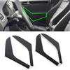 Накладка на ручку внутренней двери автомобиля, черные внутренние аксессуары, детали крышки для VW Golf 6 MK6 2009 2010 2011 2012 2013