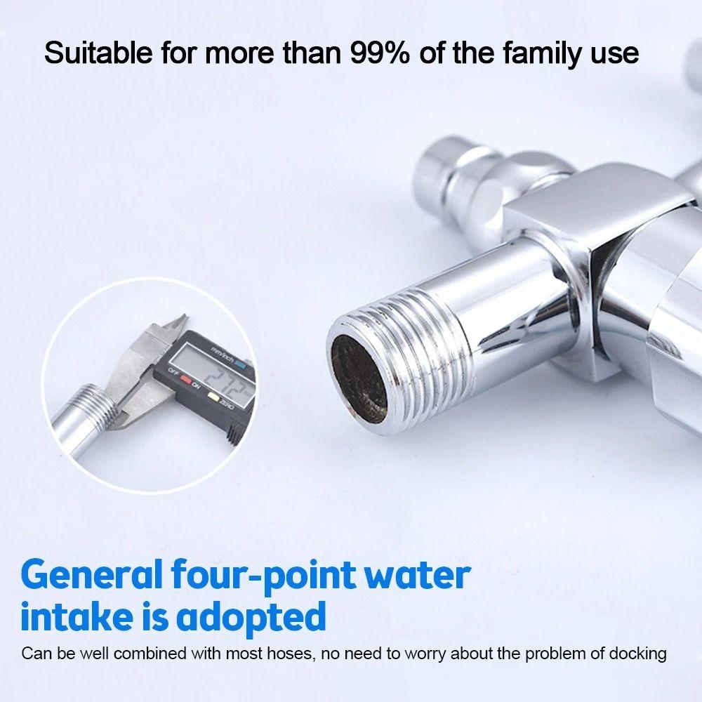 Двухпоточный смеситель для бассейна для швабры Один вход на два выхода Смеситель для стиральной машины Двухпоточный кран Кран с двумя выходами для воды