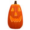Halloween Pumpkin Lantern Spooky LED Light Up Pumpkin Figurine for Indoor Outdoor Halloween Tabletop Decor
