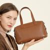 Genuine Leather Women's Bags Portable Retro Atmospheric Bags Women's Vegetable Tanned Cowhide Shoulder Bags Women's Messenger Bags