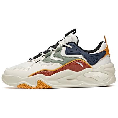 Серия Lifestyle Ткань Синтетическая кожа Модные повседневные нескользящие износостойкие дышащие низкие папины туфли мужские кроссовки 112118041-2