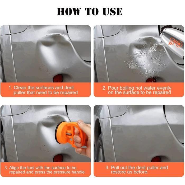 Ventouse Carrosserie, 3 шт. Ventouse Debosselage Carrosserie, Car Dent Ventouse, Outils de Débosselage et de Réparation de Voiture