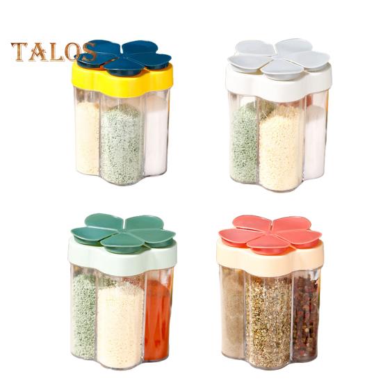Прозрачная пылезащитная банка для приправ, практичная бутылка для соли, перца и сахара, банка для приправ, банка для специй, кухонные гаджеты
