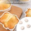 Set of 4 Silicone Muffin Pans Nonstick Cake Mould Baking Molds for Cupcakes and Brownies Practical Kitchen Bakewares
