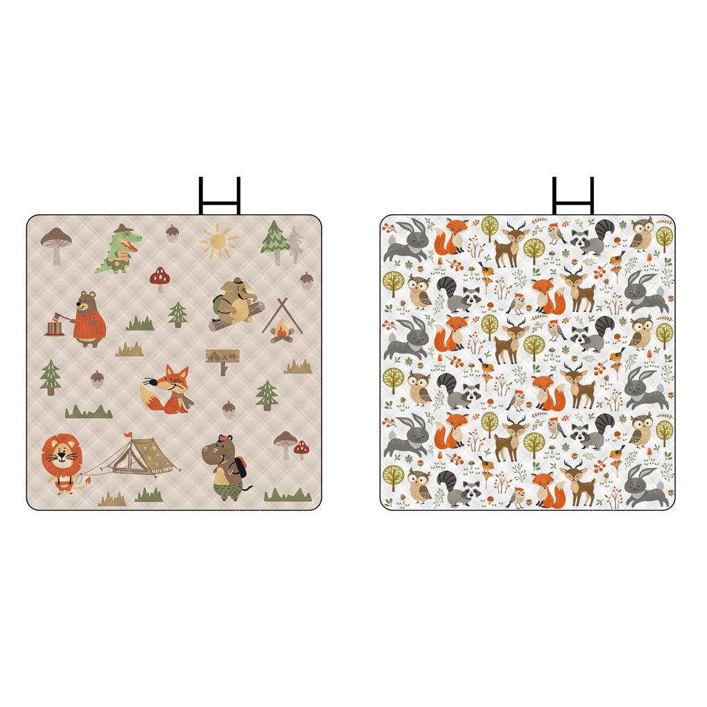 Ткань Оксфорд с различными узорами Легкая и удобная ткань для пикника Коврик для кемпинга Коврик для пляжа на открытом воздухе