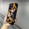 Чехол для телефона Асы Пик для iPhone 17 16 15 14 13 12 Pro Max Xr Air Plus, Черный Жесткий Чехол с Ощущением Кожи
