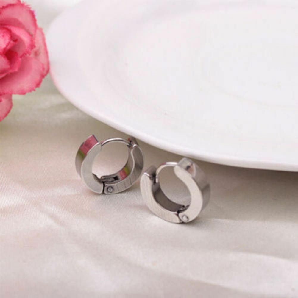 Серьги-кольца унисекс цвета: золотистый, серебристый, красочные круглые серьги для женщин и мужчин, клипсы для ушей, европейские серьги-кольца