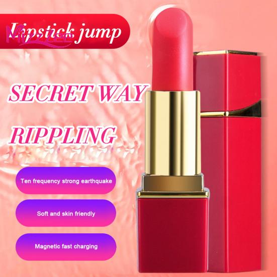 Женщина Мастурбация Помада Форма USB Зарядка Скорость Вибратор 10 Стимулятор G-spot Женщины Секс